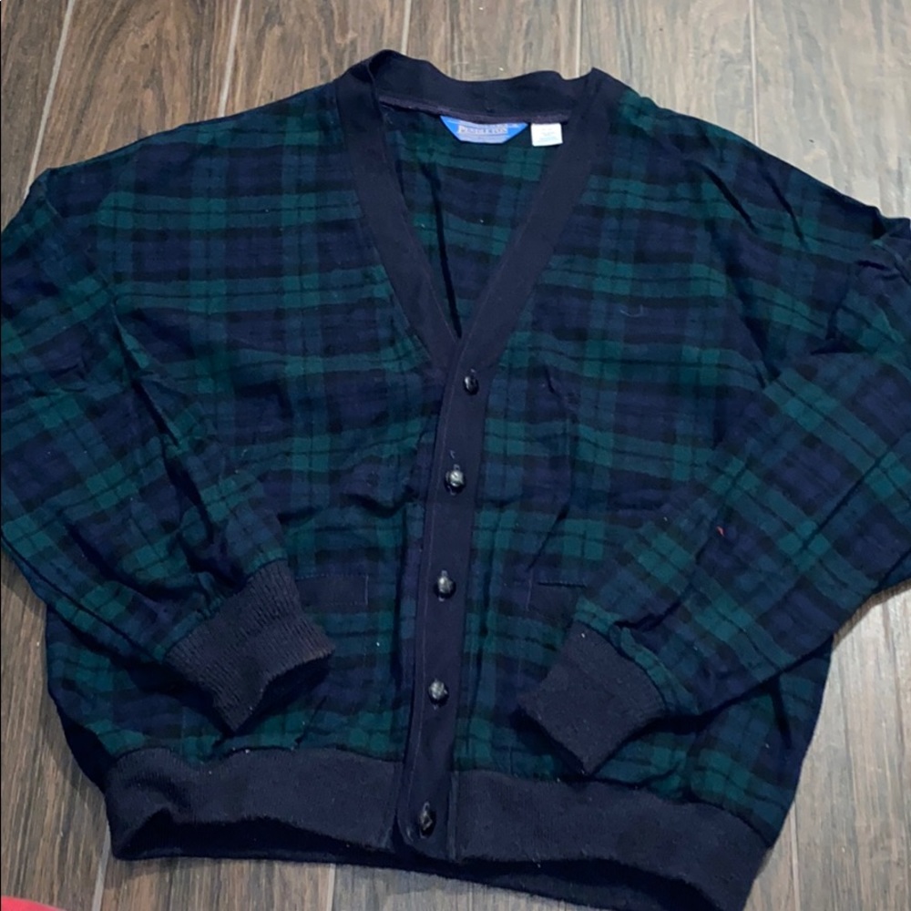 Pendleton vintage light plaid jacket
